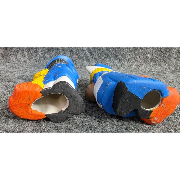 Pilgrim Couple Thanksgiving Figurines Hand Painted Collectible 6in Holiday - Picture 7 of 7